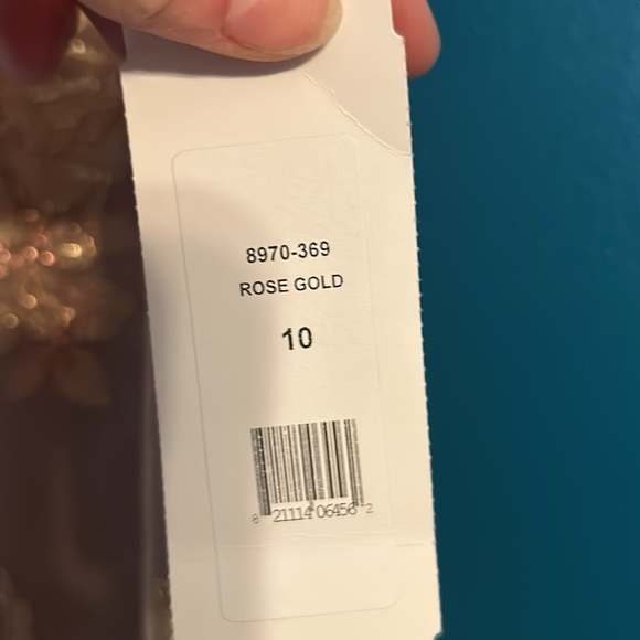 Boston Proper Rose Gold Dress - Picture 7 of 16